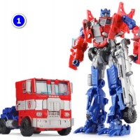 Transformers-coche Robot en miniatura de 19cm para niños, Optimus Prime, Bumblebee, Megatron, juguetes de acción