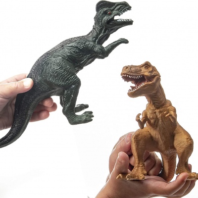 12 Dinosaurios de Aspecto Realista de 25,4 cm. 